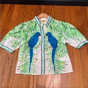 Farm Rio Macaw Button Down
